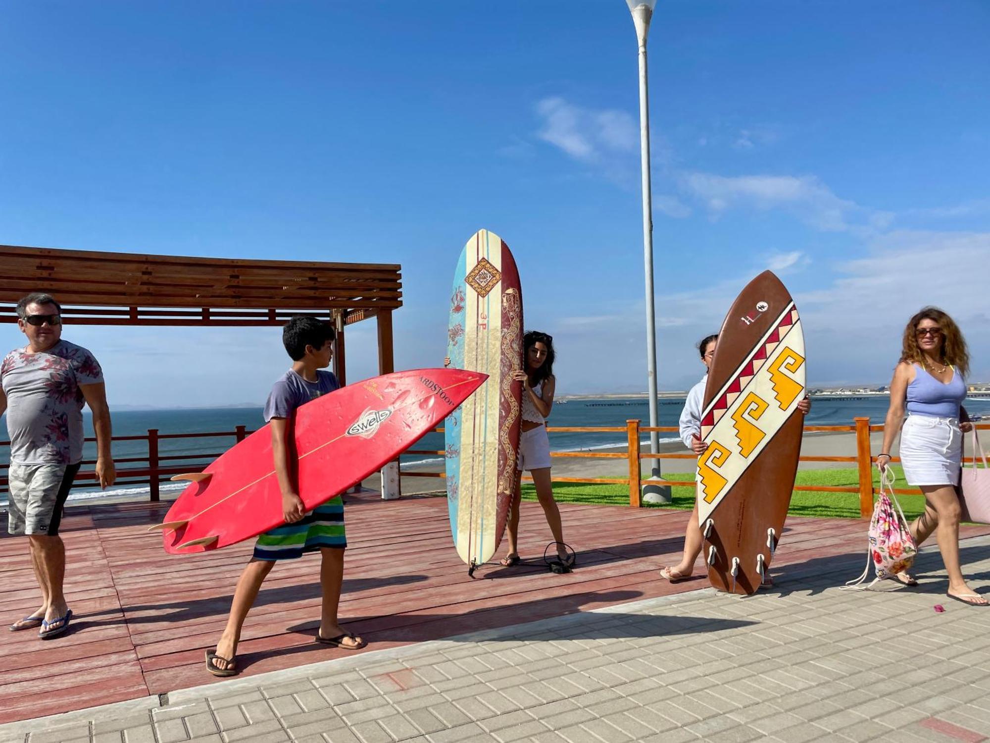 Family Surf Chicama Hotel Puerto Chicama Exterior foto